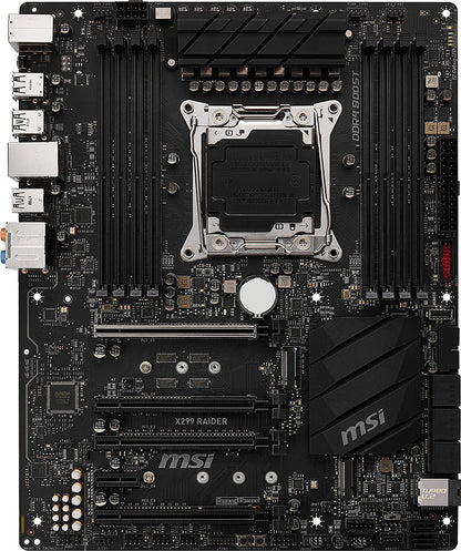 MSI X299 Raider Intel Compatible Motherboard for Desktop Computer/PC