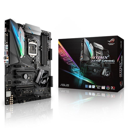 ASUS STRIX Z270F - GAMING Intel Compatible Motherboard for Desktop Computer/PC