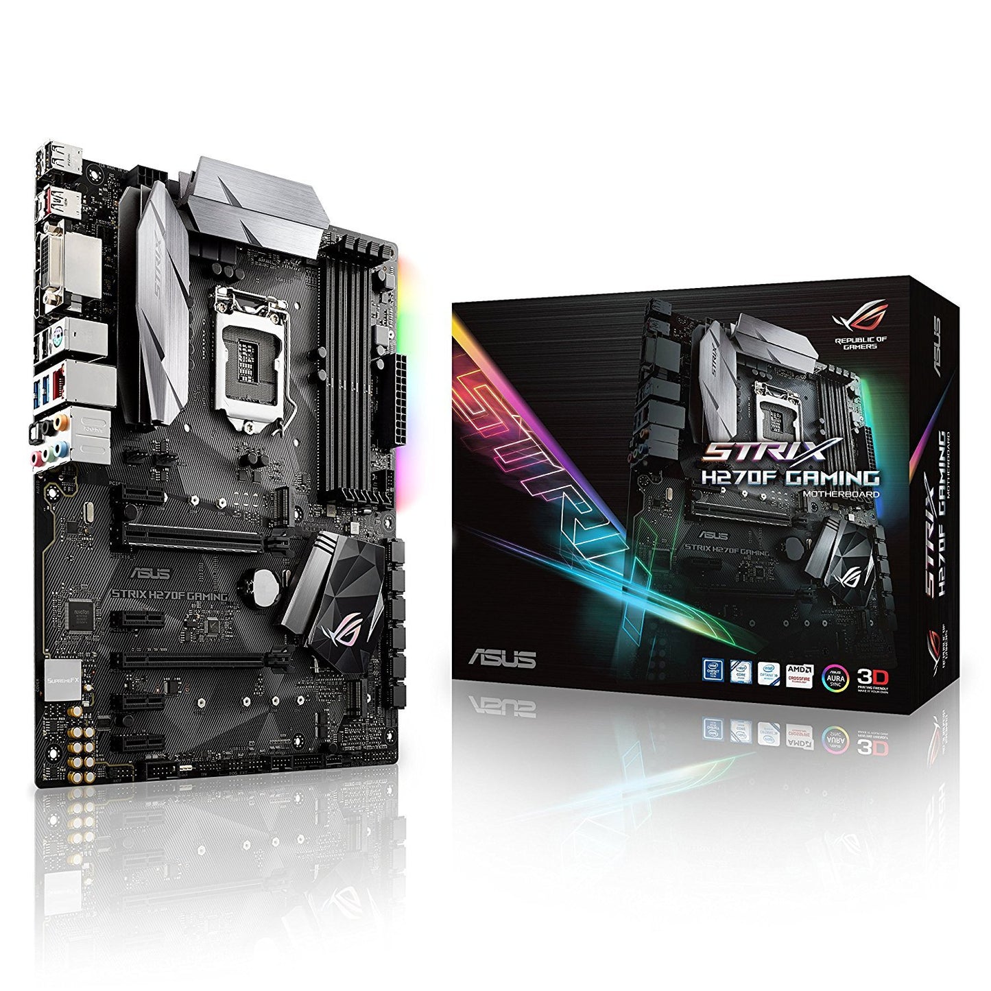 ASUS STRIX H270F GAMING Intel Compatible Motherboard for Desktop Computer/PC