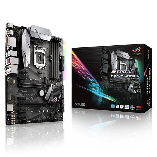 ASUS STRIX H270F GAMING Intel Compatible Motherboard for Desktop Computer/PC