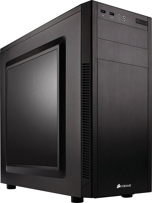 Corsair 100R (With Transparent Side Panel Window)  Desktop Computer/PC Cabinet