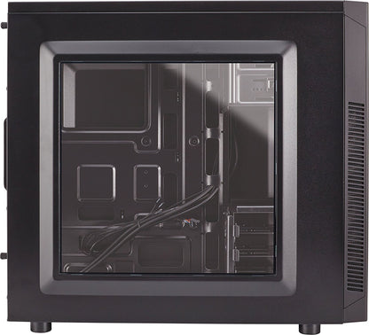 Corsair 100R (With Transparent Side Panel Window)  Desktop Computer/PC Cabinet