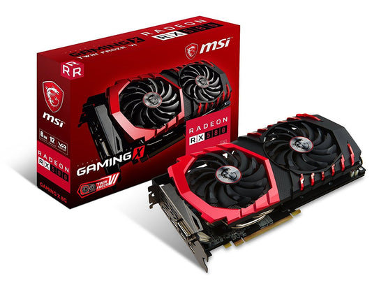 MSI  Radeon RX 580 8GB GAMING X Graphics Card for Gaming PC