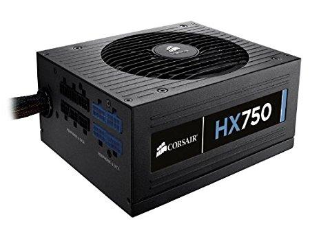 Corsair HX750 750WATT Desktop Computer Power Supply/PSU/SMPS