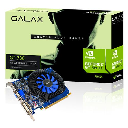 GALAX GEFORCE GTX 730-2GB DDR5 Graphics Card for Gaming PC