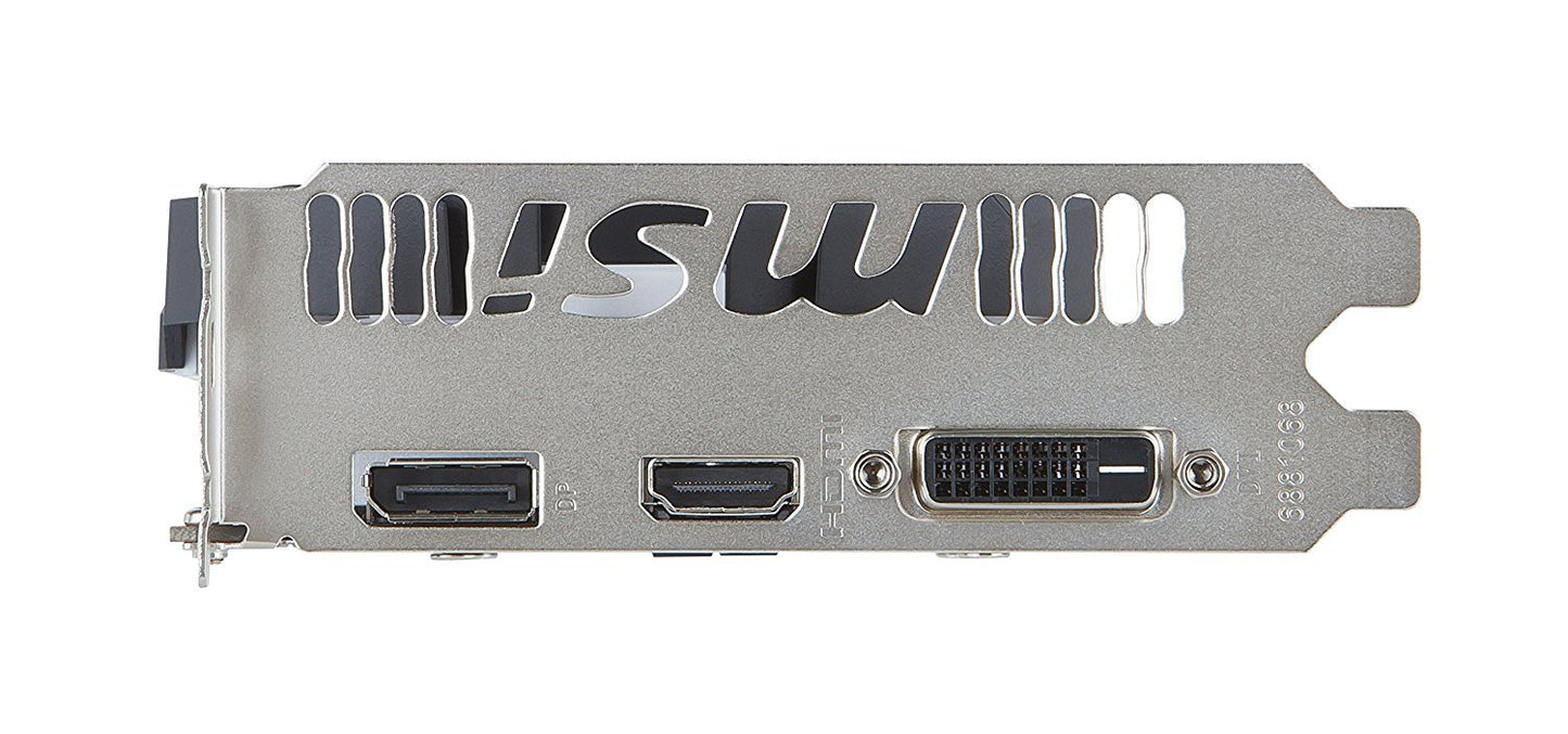 MSI Geforce GTX1060 3GB DDR5 DUAL FAN OC Graphics Card for Gaming PC
