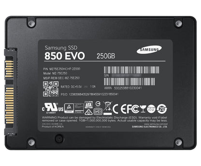 SAMSUNG  (250GB) 850 EVO SSD For Desktop/Laptop