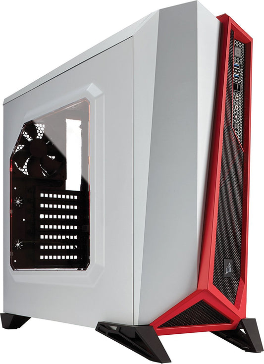 Corsair Carbide SPEC-ALPHA (With Transparent Side Panel Window) Desktop Computer/PC Cabinet