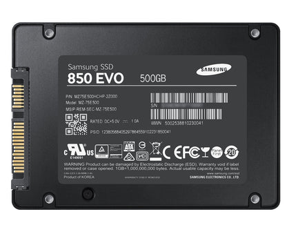SAMSUNG (500GB) 850 EVO SSD For Desktop/Laptop