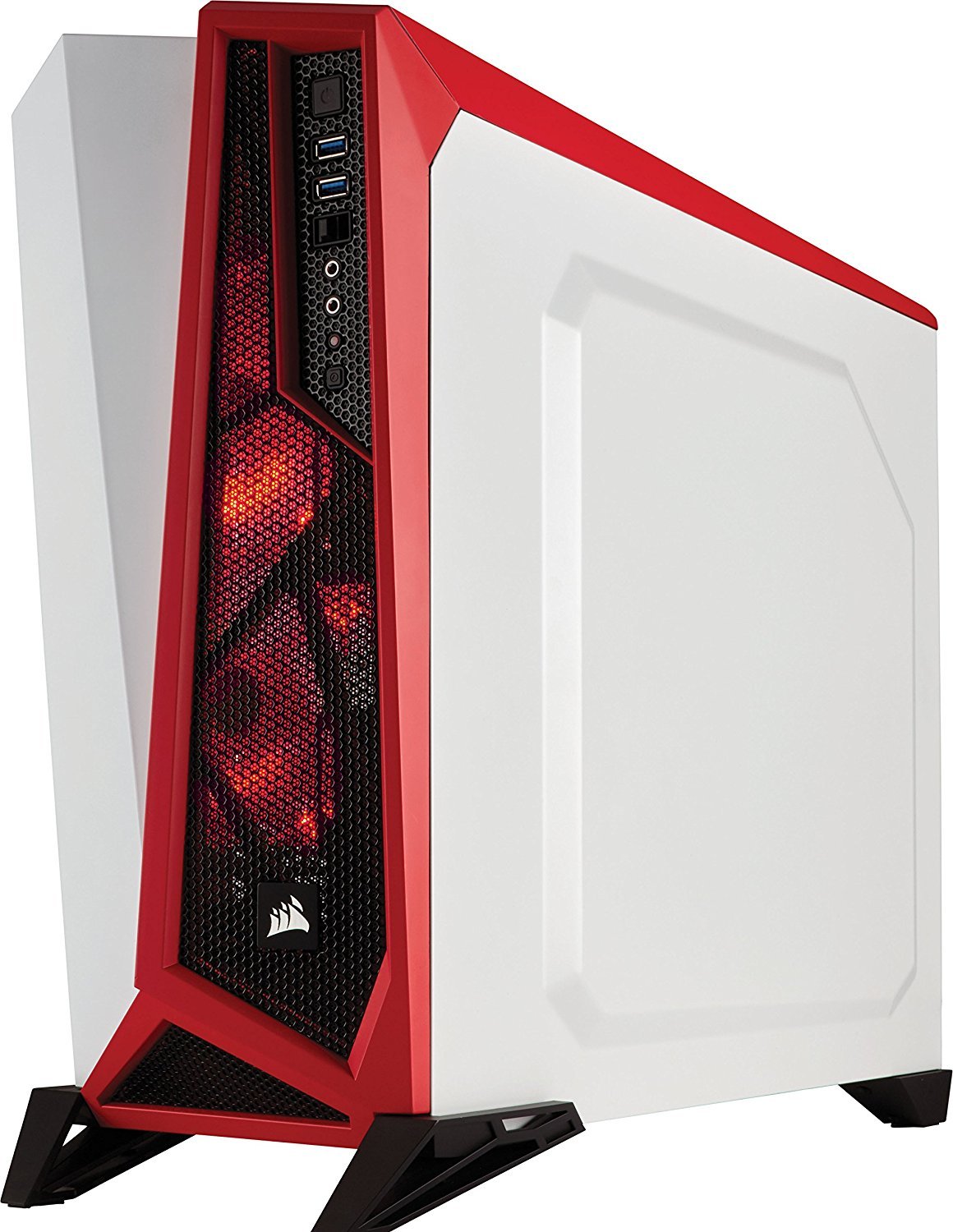 Corsair Carbide SPEC-ALPHA (With Transparent Side Panel Window) Desktop Computer/PC Cabinet