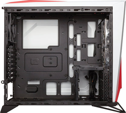Corsair Carbide SPEC-ALPHA (With Transparent Side Panel Window) Desktop Computer/PC Cabinet