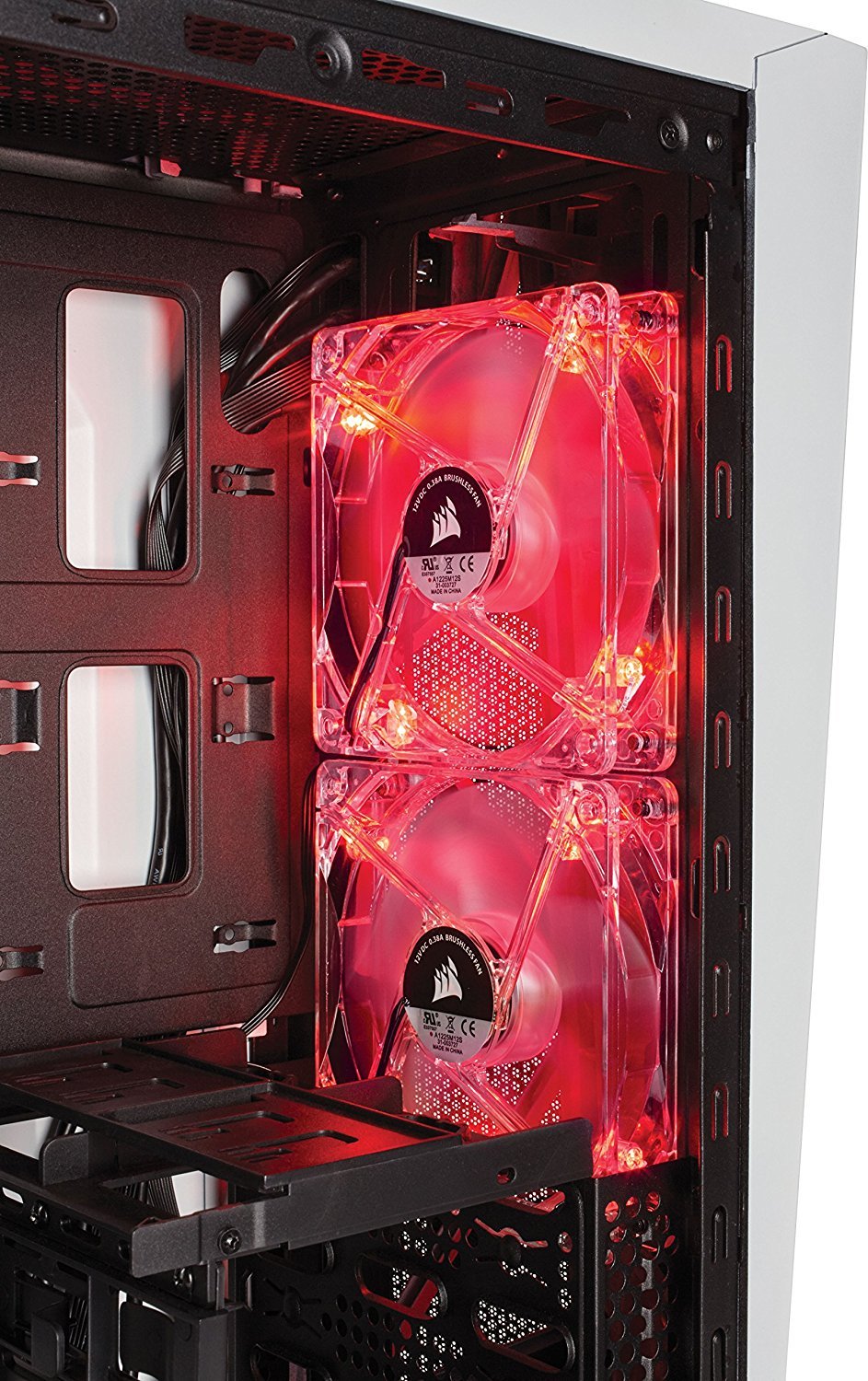 Corsair Carbide SPEC-ALPHA (With Transparent Side Panel Window) Desktop Computer/PC Cabinet