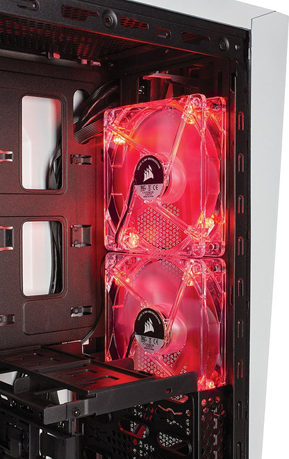 Corsair Carbide SPEC-ALPHA (With Transparent Side Panel Window) Desktop Computer/PC Cabinet