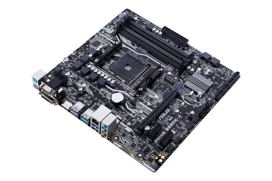 ASUS PRIME-B350M-A AMD Compatible Motherboard for Desktop Computer/PC