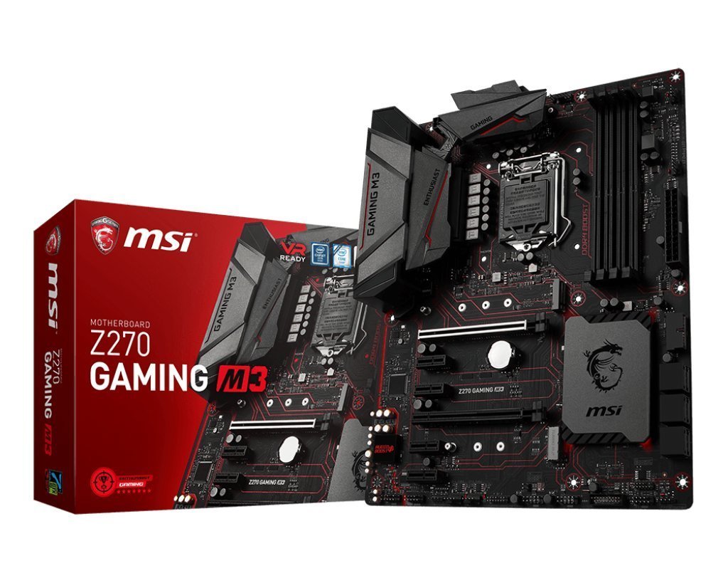 MSI Z270 GAMING M3 Intel Compatible Motherboard for Desktop Computer/PC