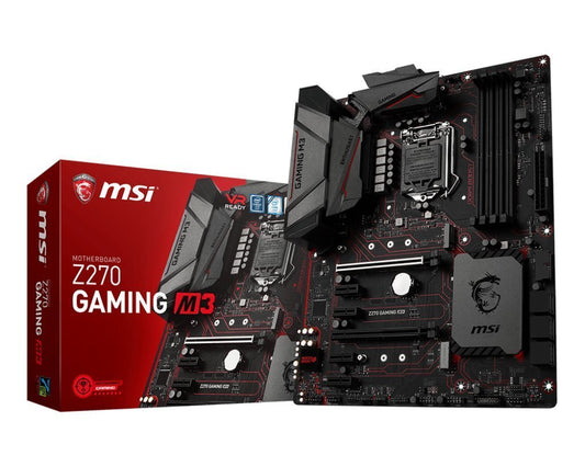 MSI Z270 GAMING M3 Intel Compatible Motherboard for Desktop Computer/PC