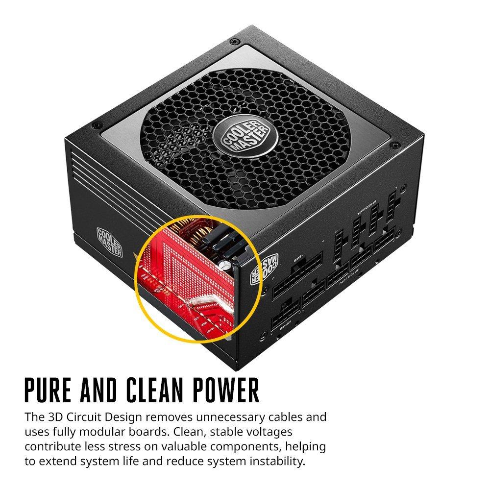 Cooler Master V750 750WATT Desktop Computer Power Supply/PSU/SMPS