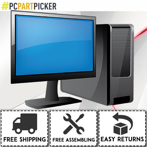 Desktop Computer RYZEN 7 1700X / 16GB DDR4 / 2TB HDD / SSD 500GB / ZOTAC GeForce GTX1060 6GB DDR5