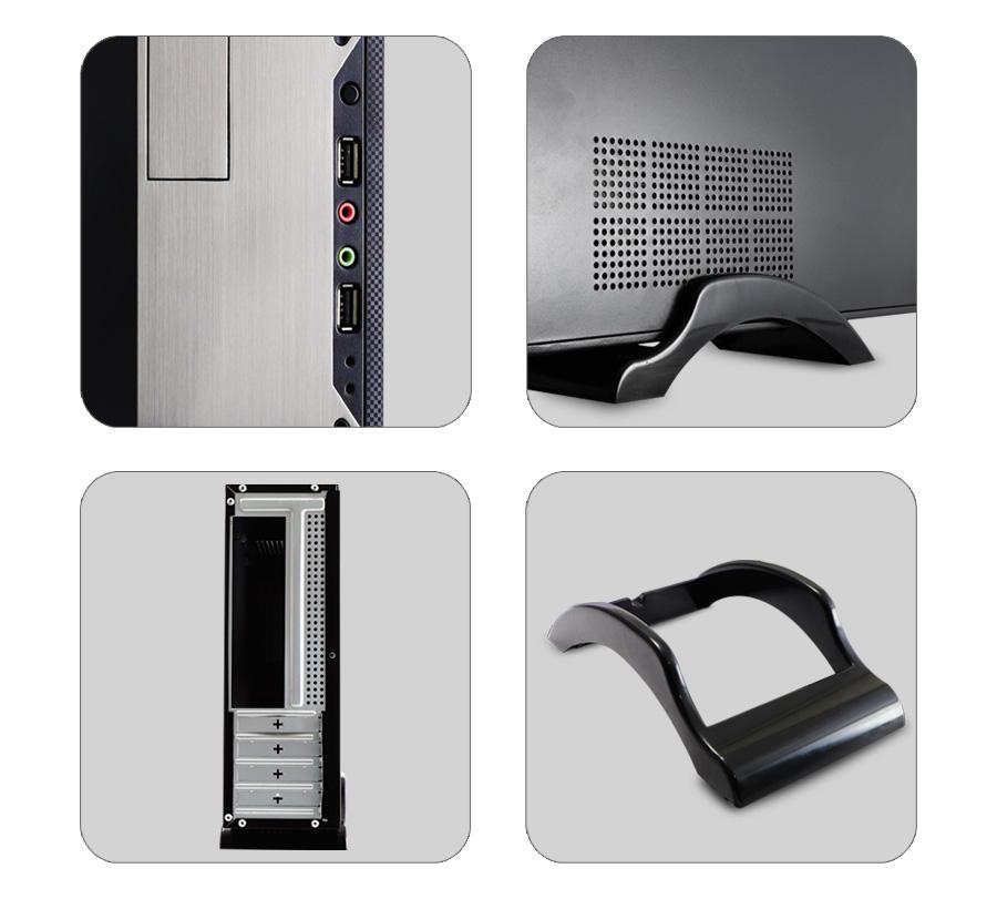 Zebronics Super Silver Desktop Computer/PC Cabinet
