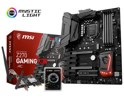 MSI Z270 GAMING M6 AC Intel Compatible Motherboard for Desktop Computer/PC
