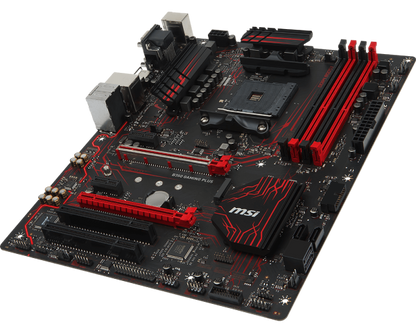 MSI B350 GAMING PLUS AMD Compatible Motherboard for Desktop Computer/PC