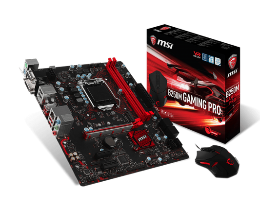 MSI B250M GAMING PRO Intel Compatible Motherboard for Desktop Computer/PC