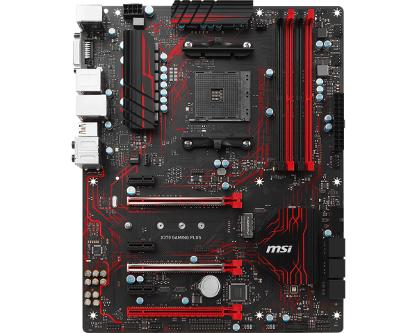 MSI X370 GAMING PLUS AMD Compatible Motherboard for Desktop Computer/PC