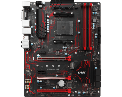 MSI X370 GAMING PLUS AMD Compatible Motherboard for Desktop Computer/PC