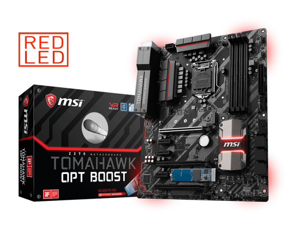 MSI Z270 TOMAHAWK OPT BOOST Intel Compatible Motherboard for Desktop Computer/PC