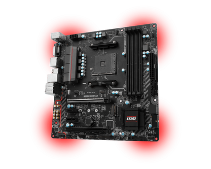 MSI B350M MORTAR AMD Compatible Motherboard for Desktop Computer/PC