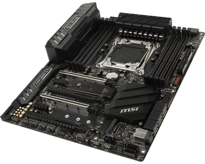 MSI X299 SLI PLUS Intel Compatible Motherboard for Desktop Computer/PC