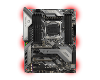 MSI X299 TOMAHAWK Intel Compatible Motherboard for Desktop Computer/PC