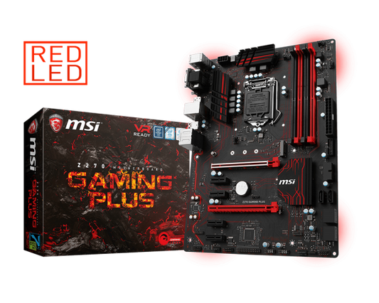 MSI Z270 GAMING PLUS Intel Compatible Motherboard for Desktop Computer/PC