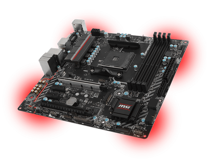 MSI B350M MORTAR AMD Compatible Motherboard for Desktop Computer/PC
