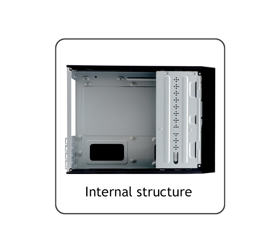 Zebronics Super Silver Desktop Computer/PC Cabinet